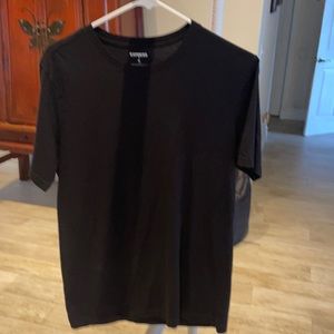 Express Mens Medium Black Tee